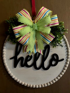 Customizable 18 Inch Door Sign